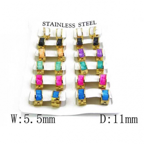 Wholesale Stainless Steel 316L Post & Ear Stud NO.#BC60E0102K20
