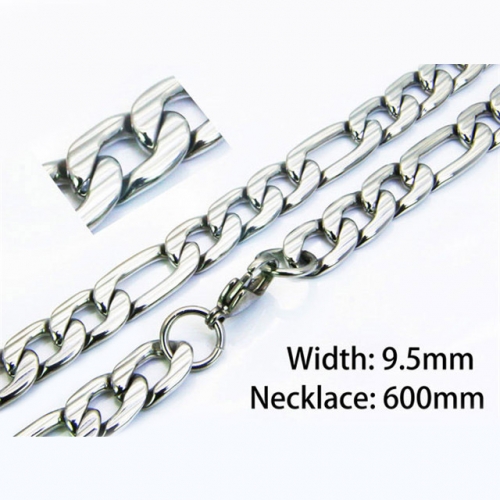 Wholesale Stainless Steel 316L Necklace & Bracelet Set NO.#BC40N0589HJZ