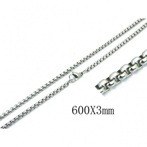 Wholesale Stainless Steel 316L Chain NO.#BC62N0307IL