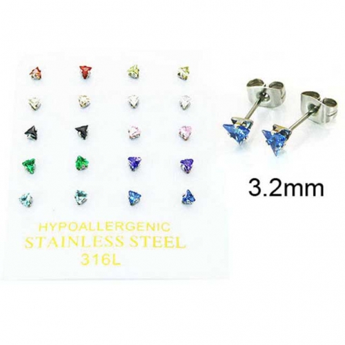 BaiChuan Wholesale Crystal or Zircon Ear Studs NO.#BC25E0671HOE