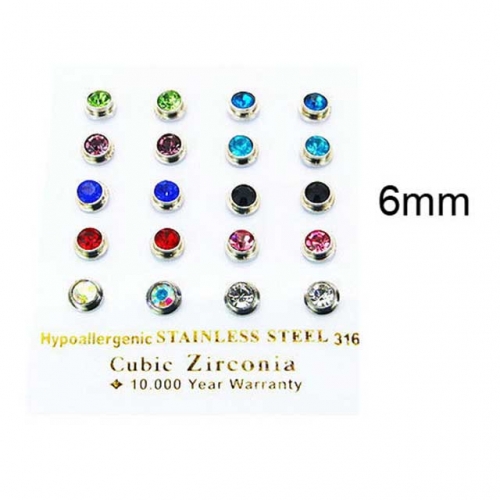 BaiChuan Wholesale Crystal or Zircon Ear Studs NO.#BC25E0662JDD