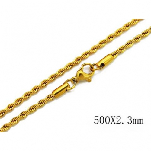 Wholesale Stainless Steel 316L Rope Chains NO.#BC40N0202L0
