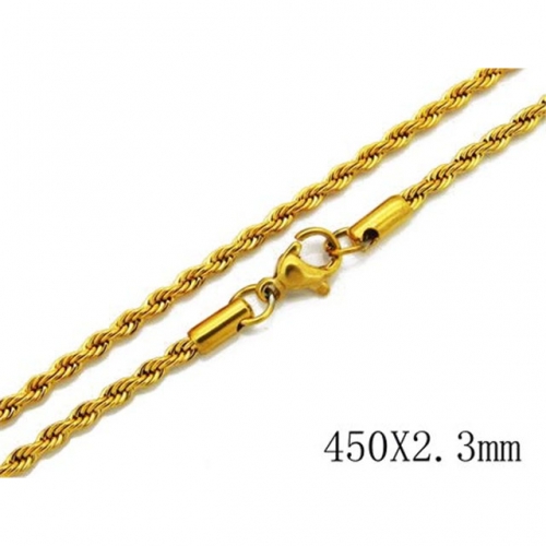 Wholesale Stainless Steel 316L Rope Chains NO.#BC40N0201K0