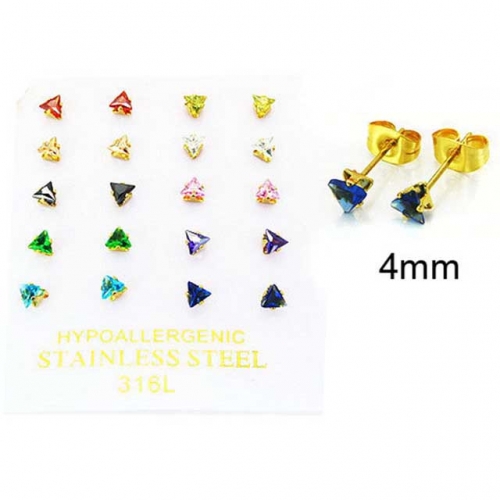 BaiChuan Wholesale Crystal or Zircon Ear Studs NO.#BC25E0672ILD