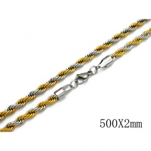 Wholesale Stainless Steel 316L Rope Chains NO.#BC40N0216L5