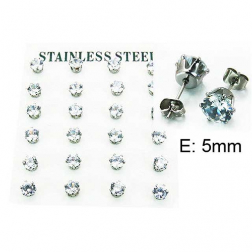 BaiChuan Wholesale Crystal or Zircon Ear Studs NO.#BC21E0025OL