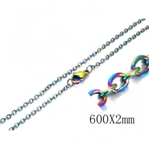 Wholesale Stainless Steel 316L Rolo & Belcher Chains NO.#BC70N0444JX