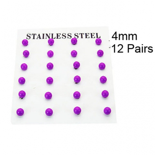Wholesale Stainless Steel 316L Post & Ear Stud NO.#BC70E0529HIX