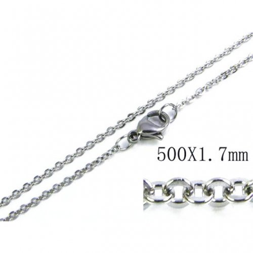 Wholesale Stainless Steel 316L Rolo & Belcher Chains NO.#BC61N0010H5