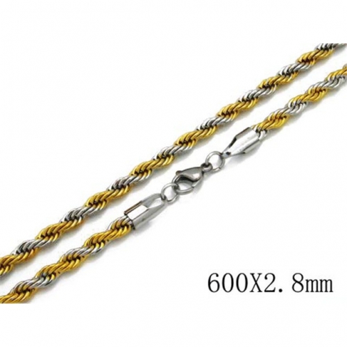 Wholesale Stainless Steel 316L Rope Chains NO.#BC40N0223M0