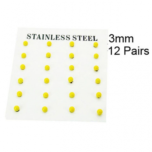 Wholesale Stainless Steel 316L Post & Ear Stud NO.#BC70E0533HIB