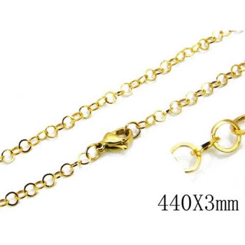 Wholesale Stainless Steel 316L Rolo & Belcher Chains NO.#BC70N0144K0