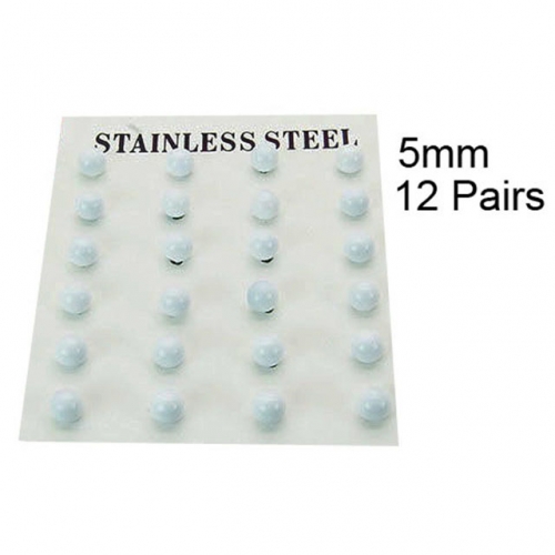 Wholesale Stainless Steel 316L Post & Ear Stud NO.#BC70E0540HJA
