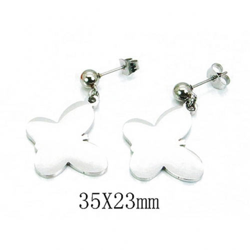 Wholesale Stainless Steel 316L Dangle Earrings NO.#BC64E0279LV