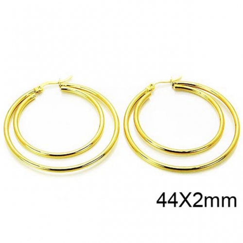 Wholesale Stainless Steel 316L Multi-Layer Earrings NO.#BC58E0916KL