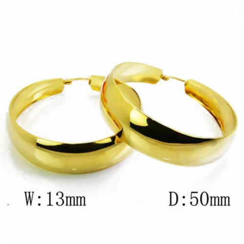 Wholesale Stainless Steel 316L Hoop Earrings NO.#BC58E0404L0