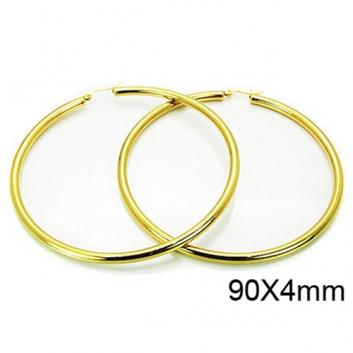 Wholesale Stainless Steel 316L Hoop Earrings NO.#BC58E0607HGG