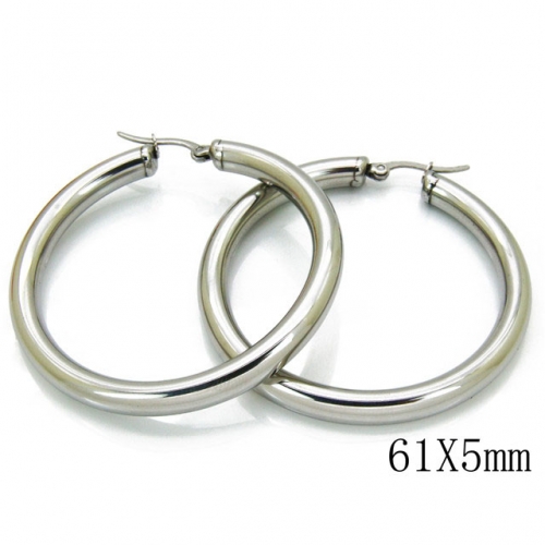 Wholesale Stainless Steel 316L Hollow Earrings NO.#BC58E0469M0