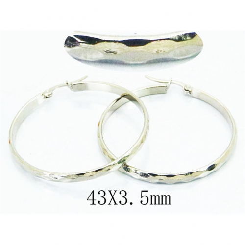 Wholesale Stainless Steel 316L Hoop Earrings NO.#BC58E1282IV