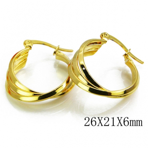 Wholesale Stainless Steel 316L Multi-Layer Earrings NO.#BC70E0252MZ