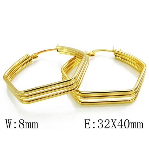 Wholesale Stainless Steel 316L Multi-Layer Earrings NO.#BC70E0386MZ