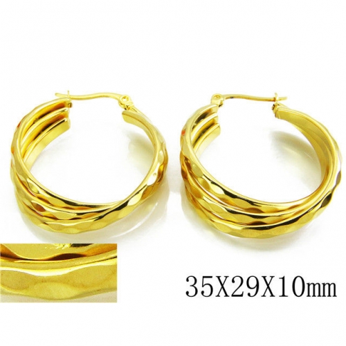 Wholesale Stainless Steel 316L Multi-Layer Earrings NO.#BC70E0244MZ