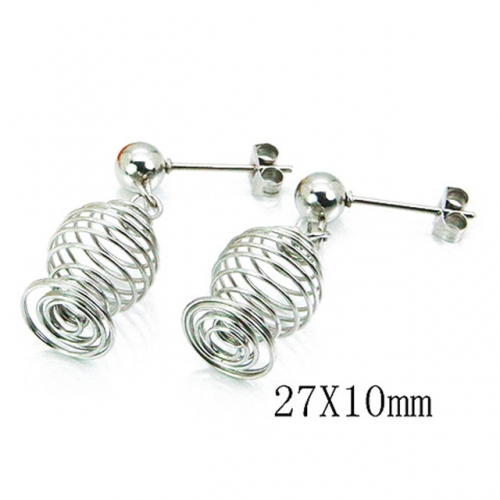 Wholesale Stainless Steel 316L Dangle Earrings NO.#BC64E0311LW