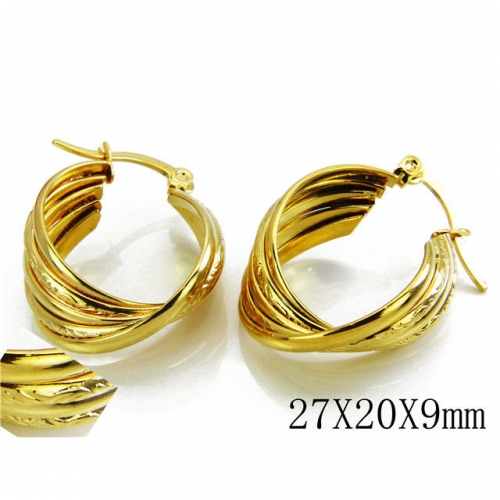 Wholesale Stainless Steel 316L Multi-Layer Earrings NO.#BC70E0248NZ