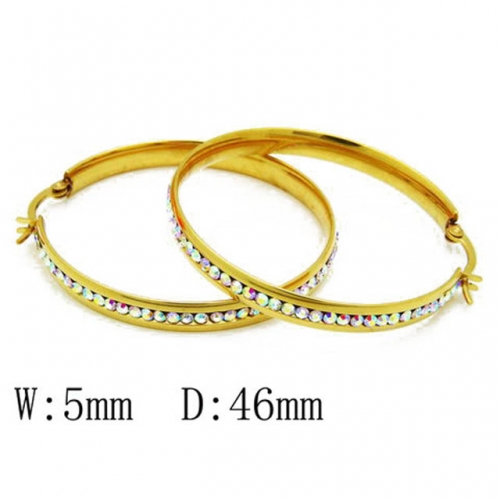 Wholesale Stainless Steel 316L Hoop Earrings NO.#BC06E1426H10
