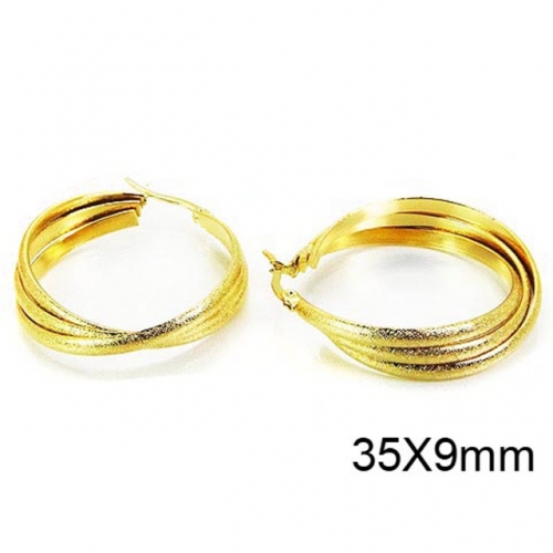 Wholesale Stainless Steel 316L Multi-Layer Earrings NO.#BC58E0982KLS