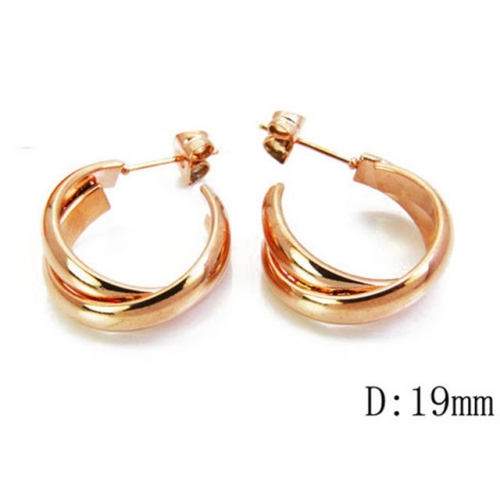 Wholesale Stainless Steel 316L Multi-Layer Earrings NO.#BC70E0444LL