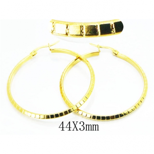 Wholesale Stainless Steel 316L Hoop Earrings NO.#BC58E1278ILS