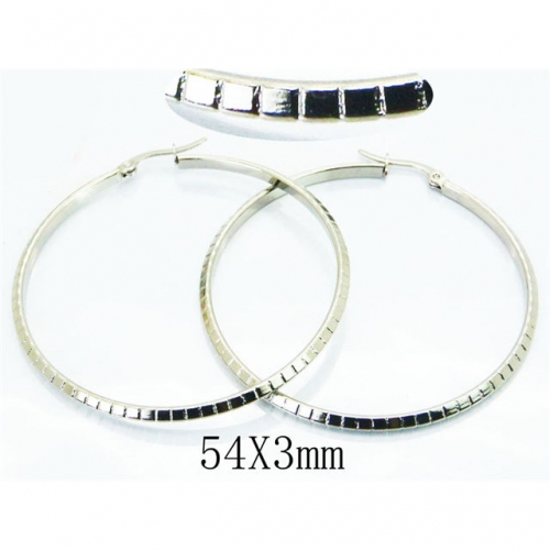 Wholesale Stainless Steel 316L Hoop Earrings NO.#BC58E1276IE