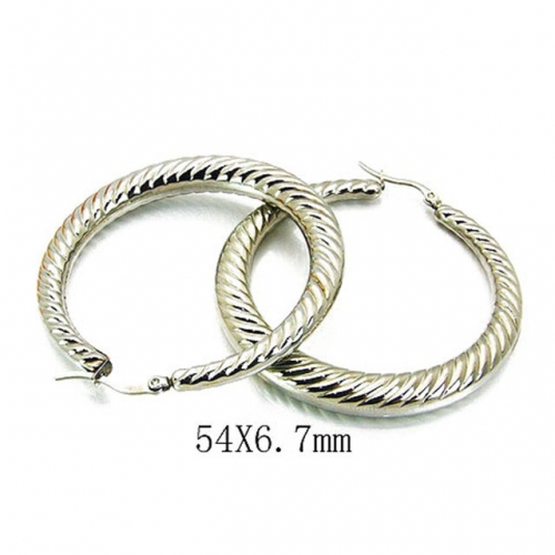 Wholesale Stainless Steel 316L Hollow Earrings NO.#BC08E0024HEE