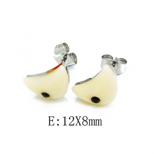 Wholesale Stainless Steel 316L Post & Ear Stud NO.#BC64E0341KG