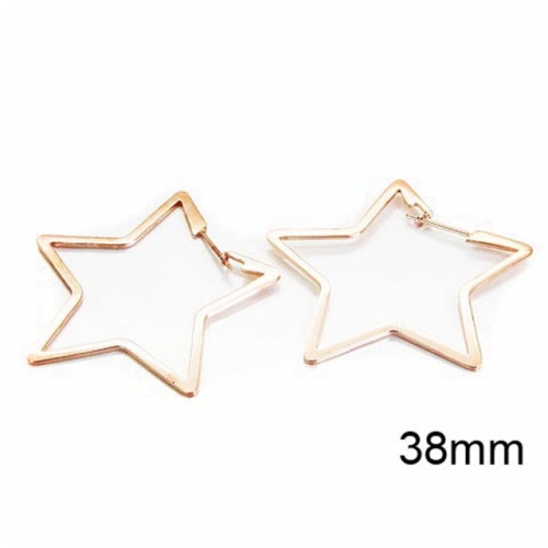 BaiChuan Wholesale Stainless Steel 316L Popular Earrings NO.#BC90E0186OV