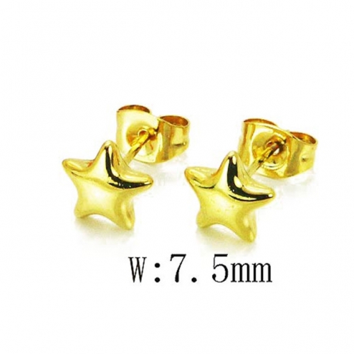 Wholesale Stainless Steel 316L Post & Ear Stud NO.#BC67E0154JD