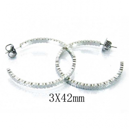 Wholesale Stainless Steel 316L Fashion Earrings NO.#BC90E0233HMX