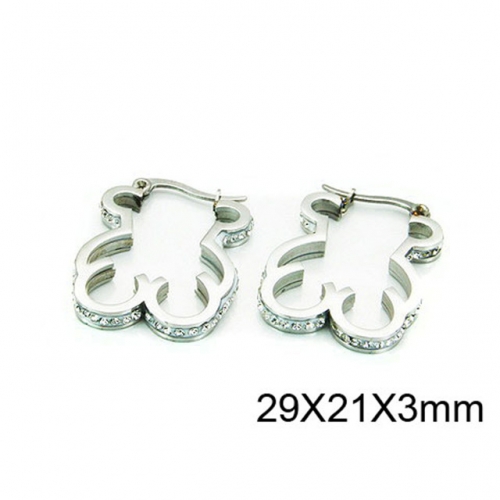 Wholesale Stainless Steel 316L Fashion Earrings NO.#BC64E0082HMS