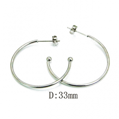 BaiChuan Wholesale Stainless Steel 316L Popular Earrings NO.#BC64E0281MX