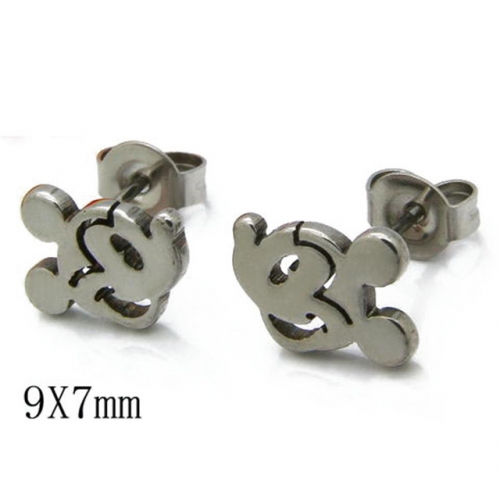 Wholesale Stainless Steel 316L Post & Ear Stud NO.#BC30E1101H6