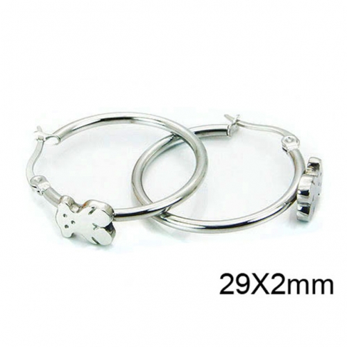 Wholesale Stainless Steel 316L Fashion Earrings NO.#BC64E0177NW