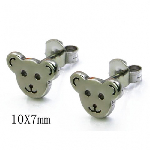 Wholesale Stainless Steel 316L Post & Ear Stud NO.#BC30E1199H6