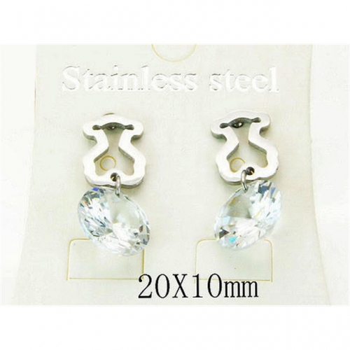 Wholesale Stainless Steel 316L Fashion Earrings NO.#BC25E0594I5