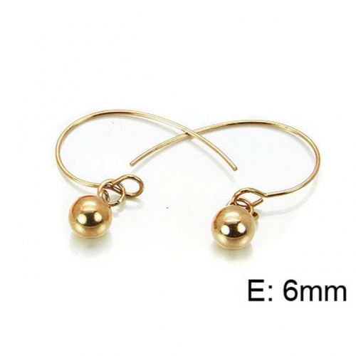 Wholesale Stainless Steel 316L Threader & Climber Earrings NO.#BC70E0581IL