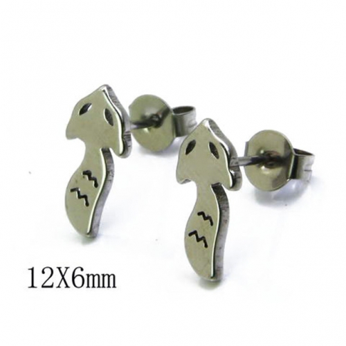 Wholesale Stainless Steel 316L Post & Ear Stud NO.#BC30E1192H6