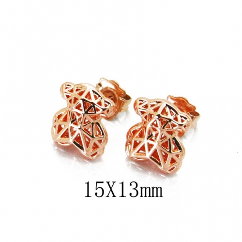 Wholesale Stainless Steel 316L Fashion Earrings NO.#BC90E0241HND