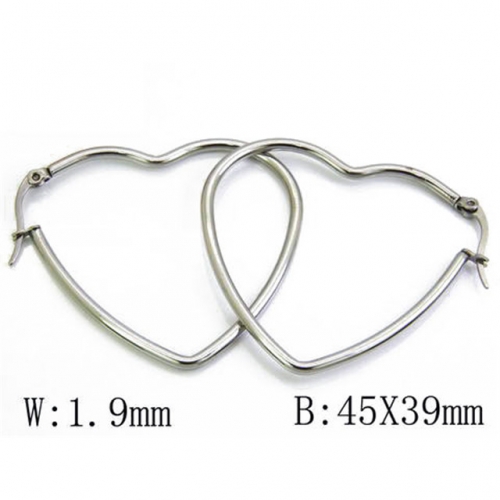 BaiChuan Wholesale Stainless Steel 316L Popular Earrings NO.#BC58E0369I0