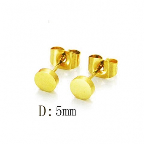 Wholesale Stainless Steel 316L Post & Ear Stud NO.#BC58E0976N5