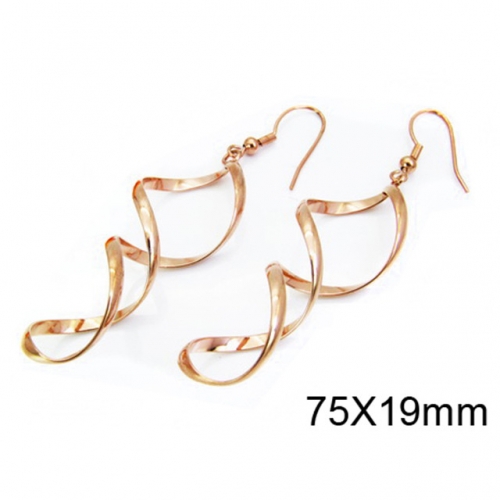 Wholesale Stainless Steel 316L Threader & Climber Earrings NO.#BC70E0446MZ